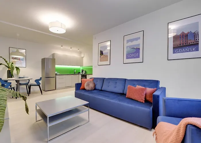 Lion Apartments - Chopina 29 With Parking 5 Min From The Beach And Center